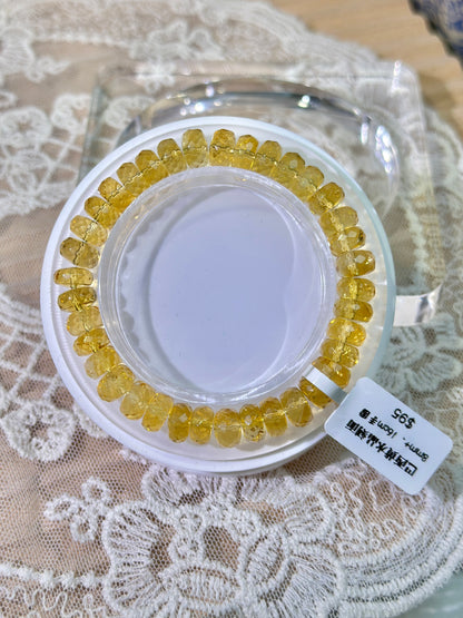 巴西黄水晶刻面