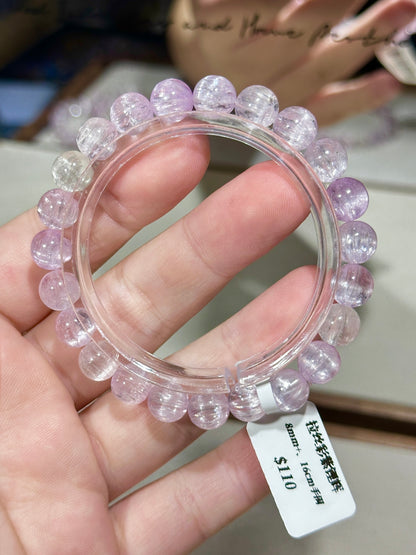 拉丝彩紫锂辉