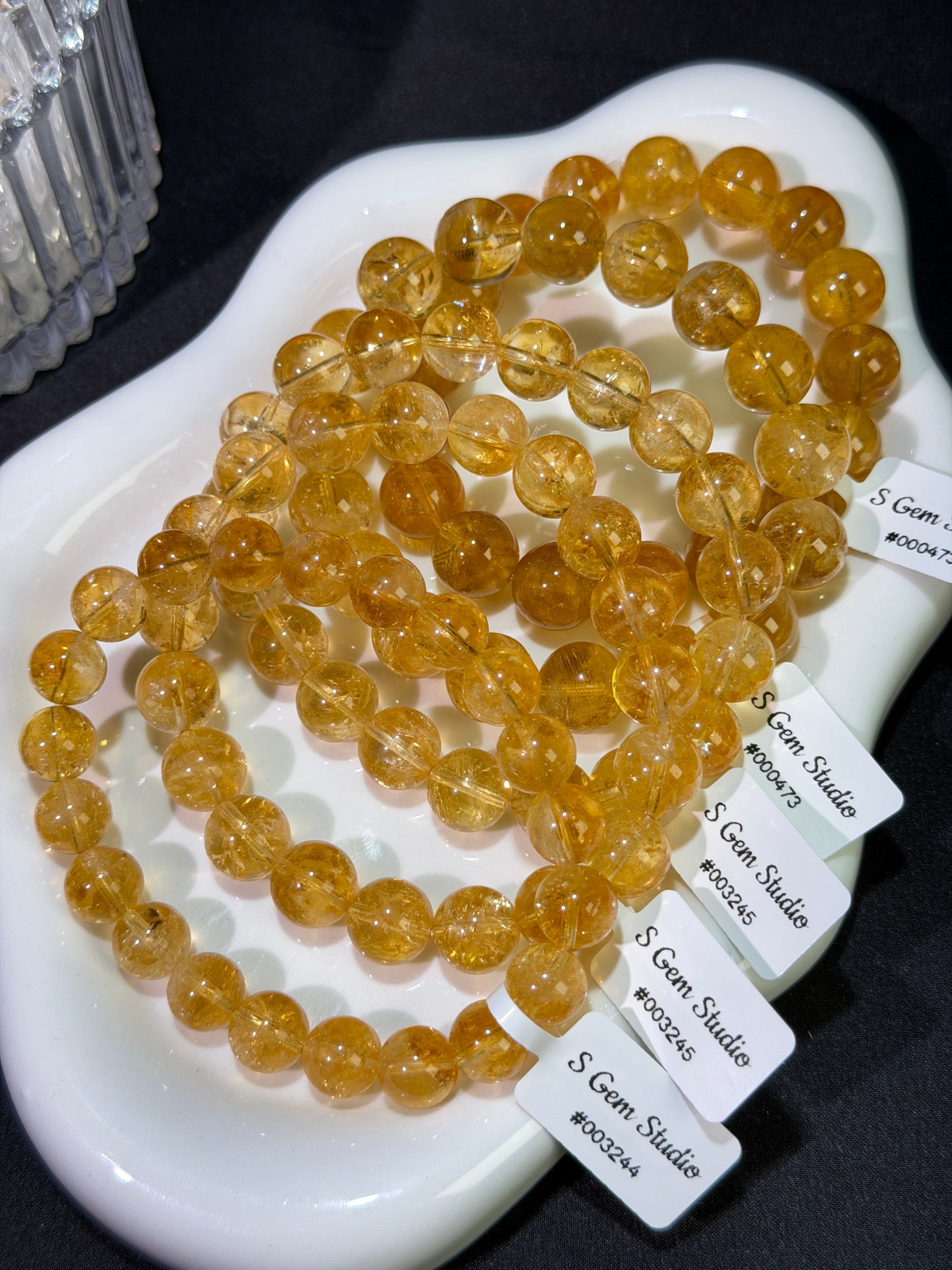 冰黄阿塞黄水晶