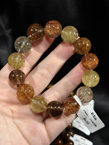 Colored Rutilated Quartz