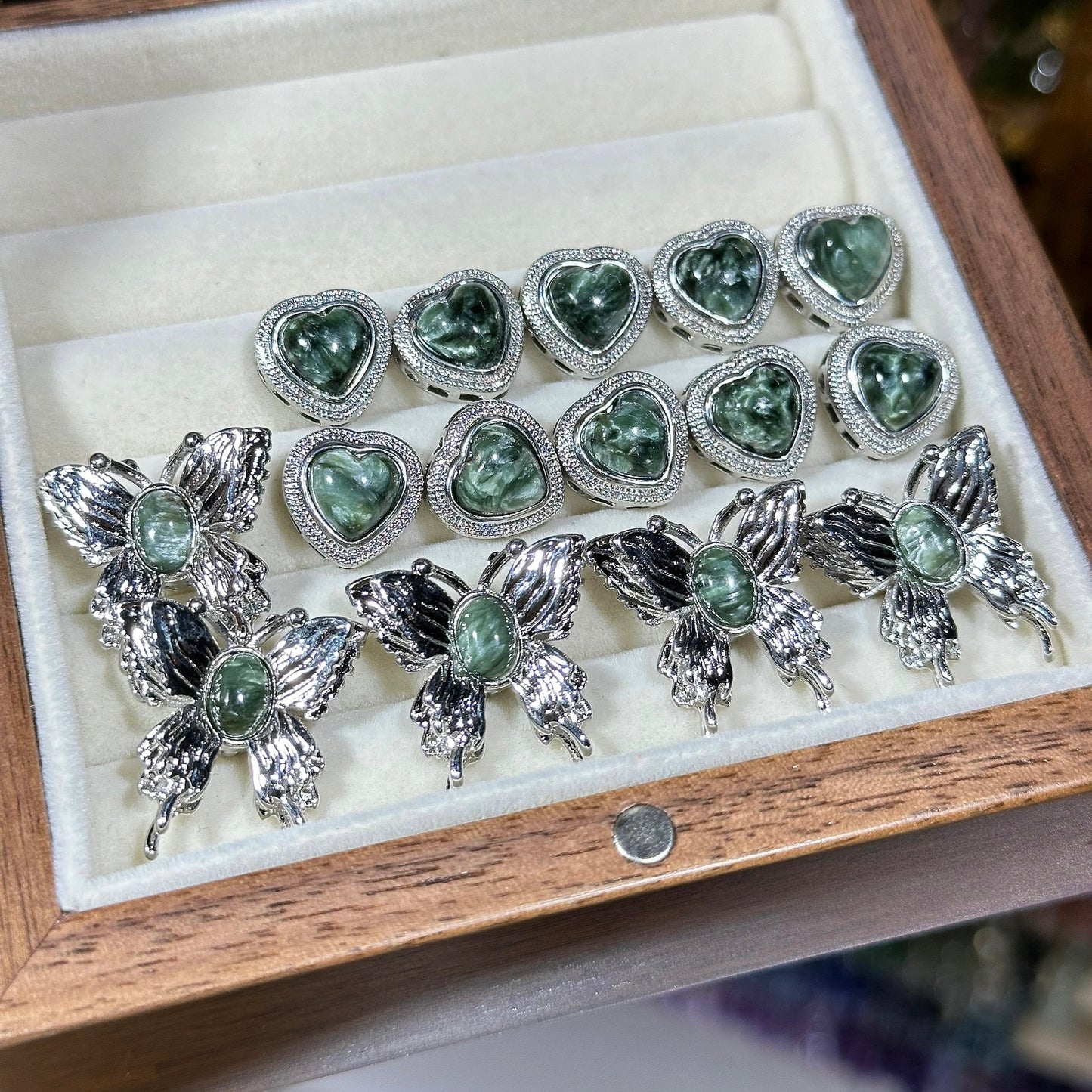 Green Dragon Crystal Butterfly｜Heart Magic Box