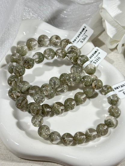 Cleansing half basin of matcha green ghost crystal