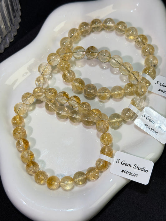 浅冰黄阿塞黄水晶