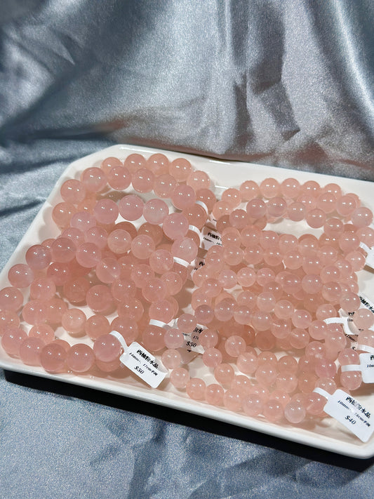 西柚马达加斯加粉水晶