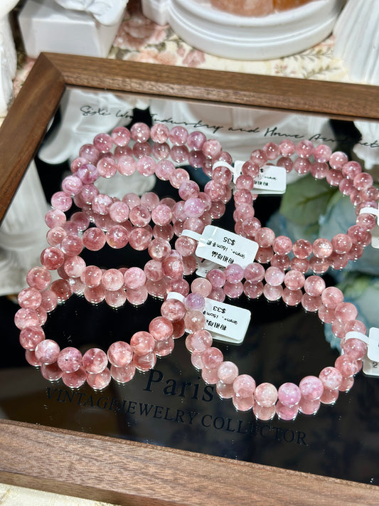 Pink Grandmother Quartz