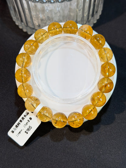 暴力黄阿塞黄水晶 11-15mm+