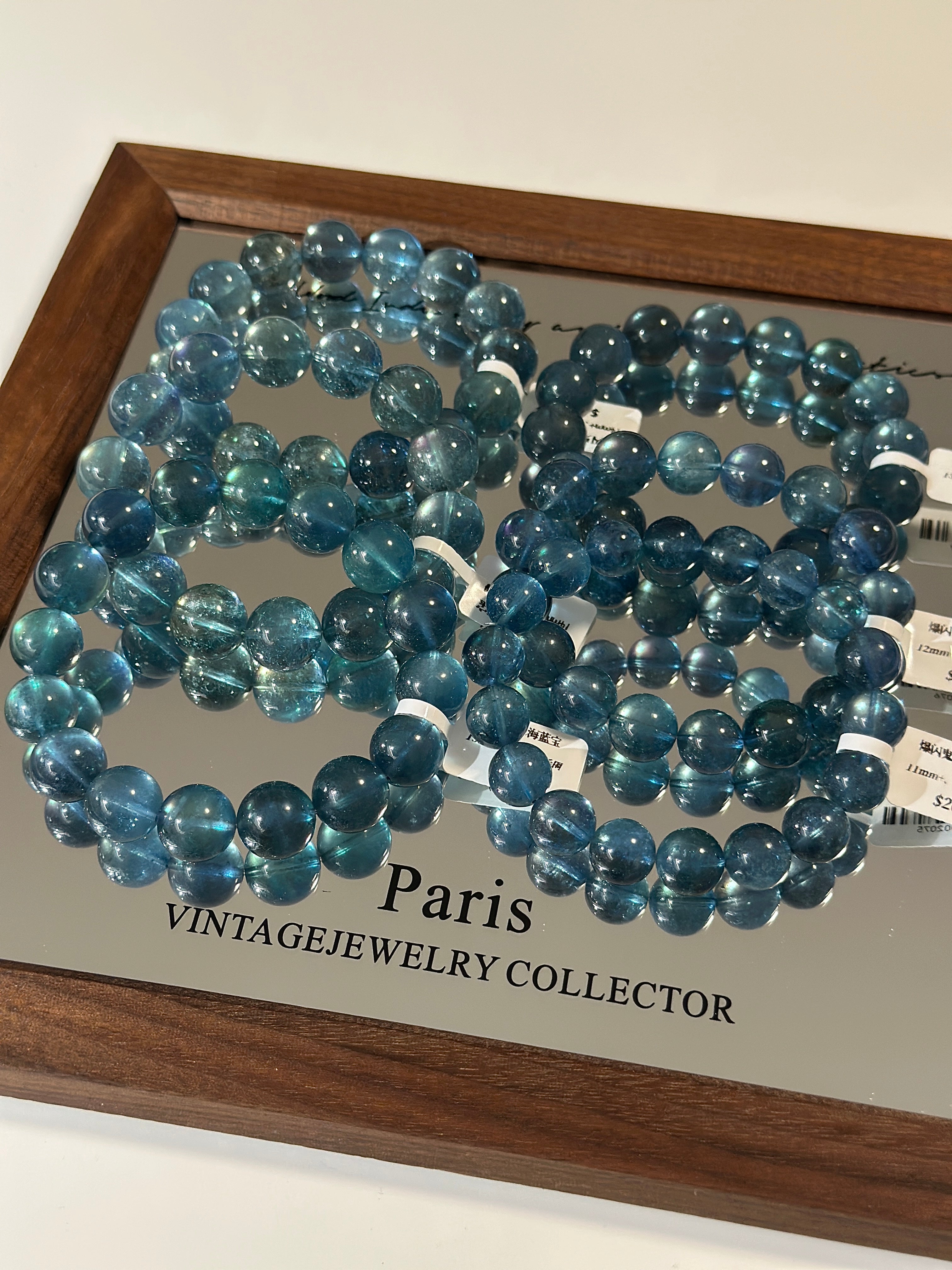 Flashing devil green aquamarine – 斯家珠宝｜S Gem Studio