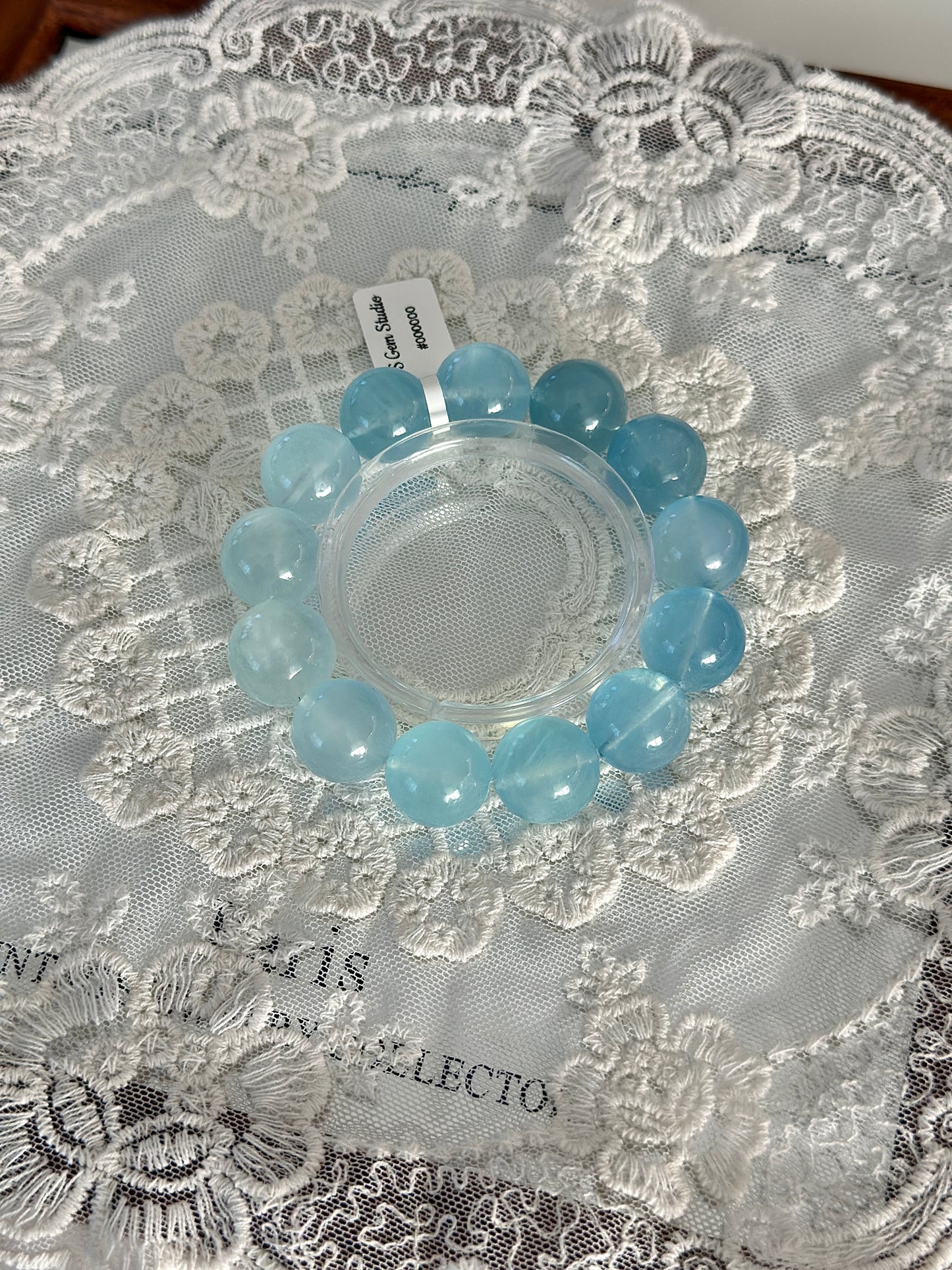渐变色海蓝宝