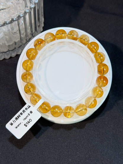 暴力黄阿塞黄水晶 7-10mm+